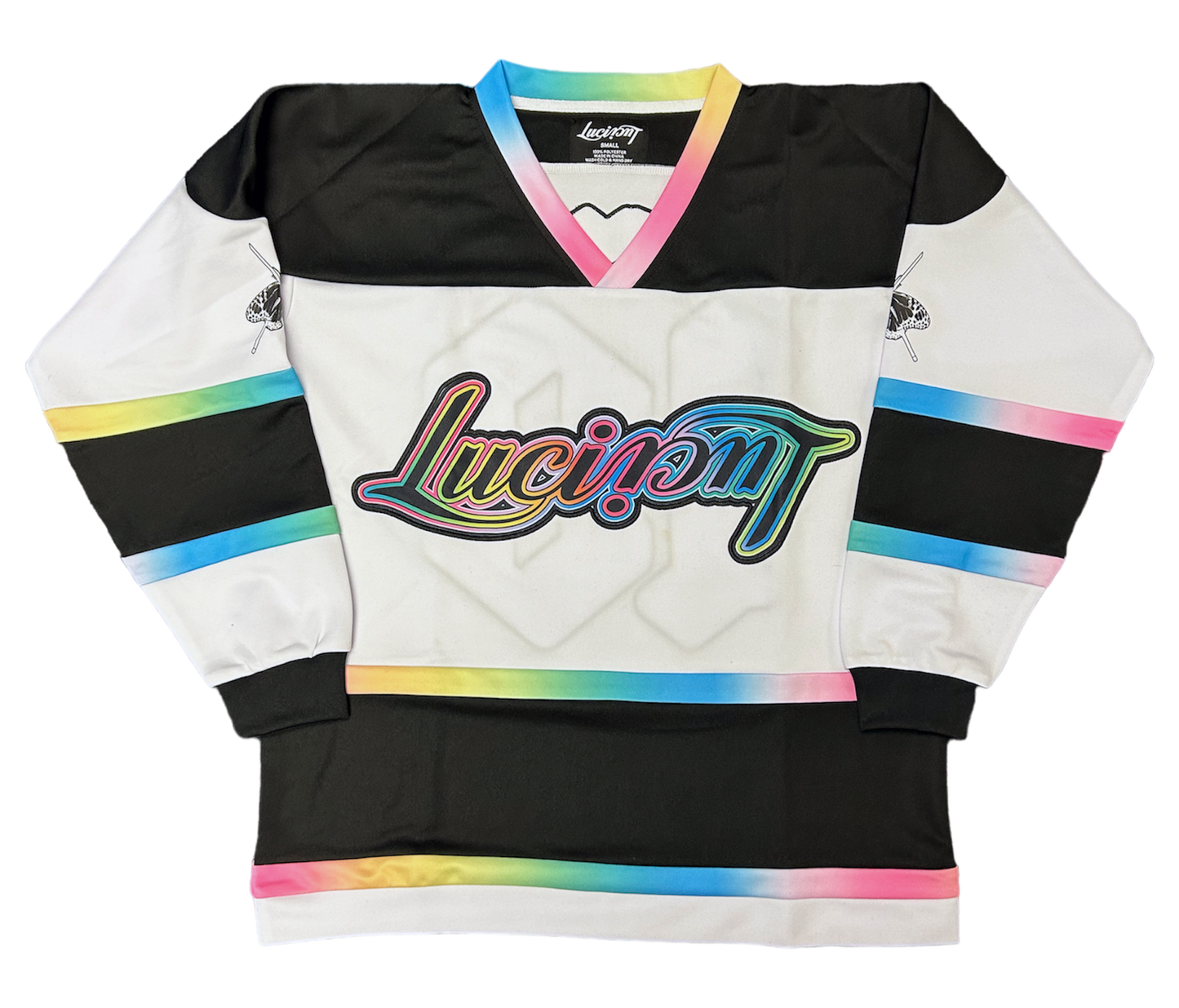 Bittersweet #13 Hockey Jersey (Black and White)